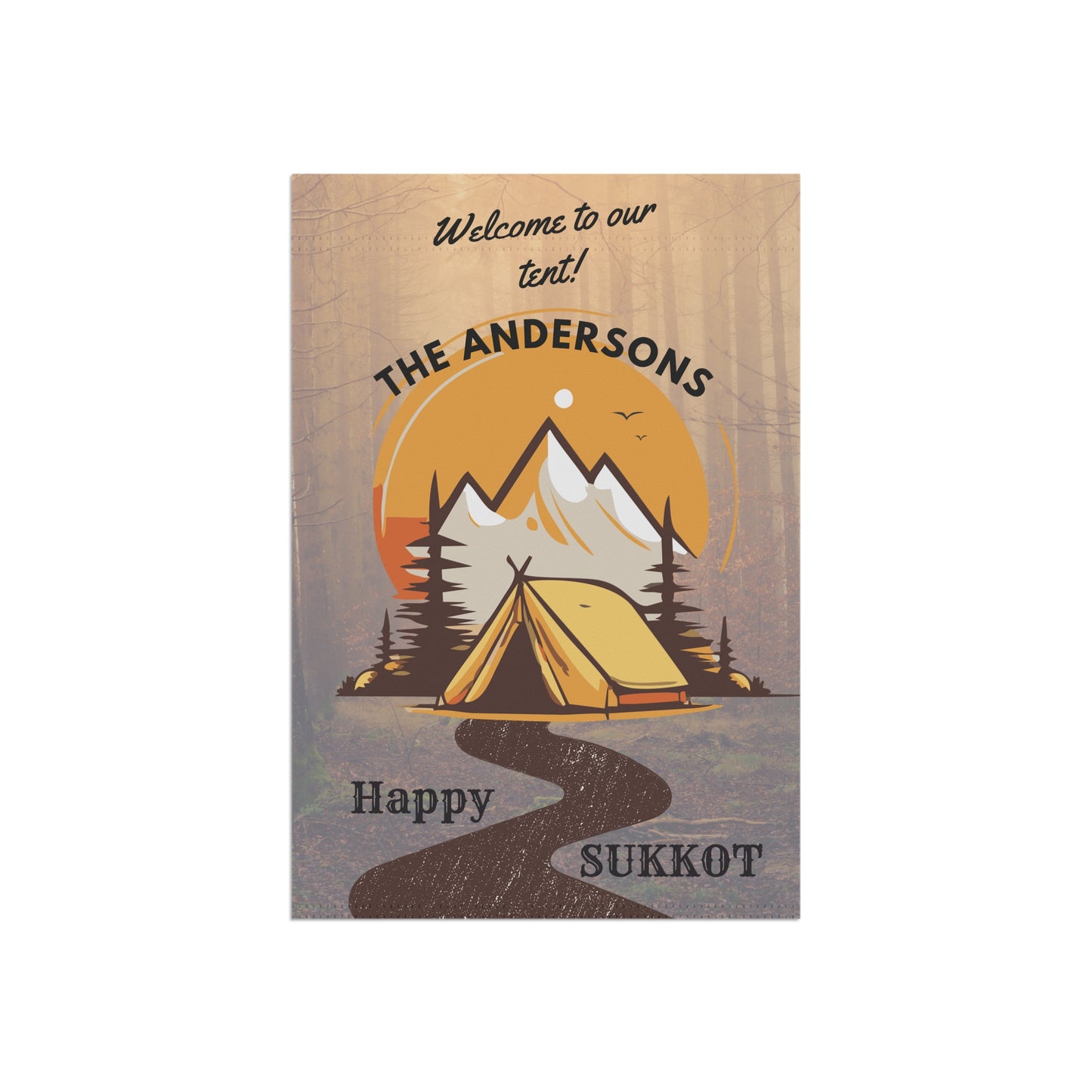 Custom Sukkot Sign