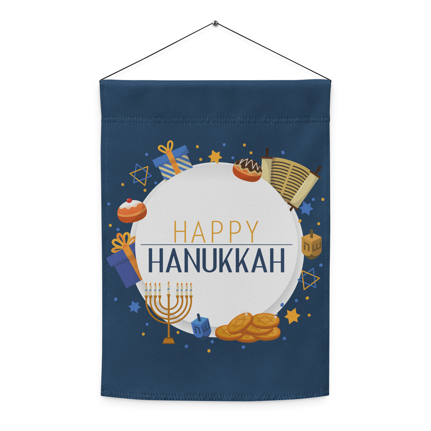 Hanukkah Flag