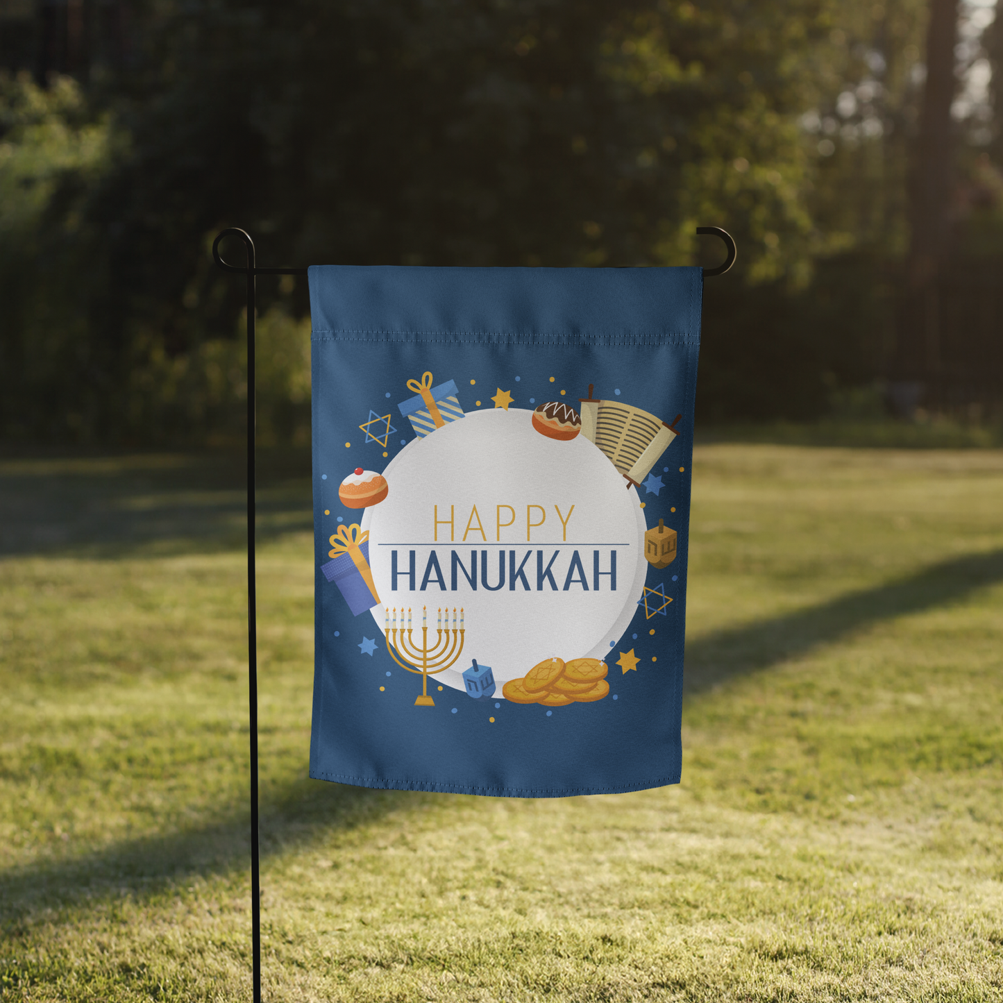 Hanukkah Flag